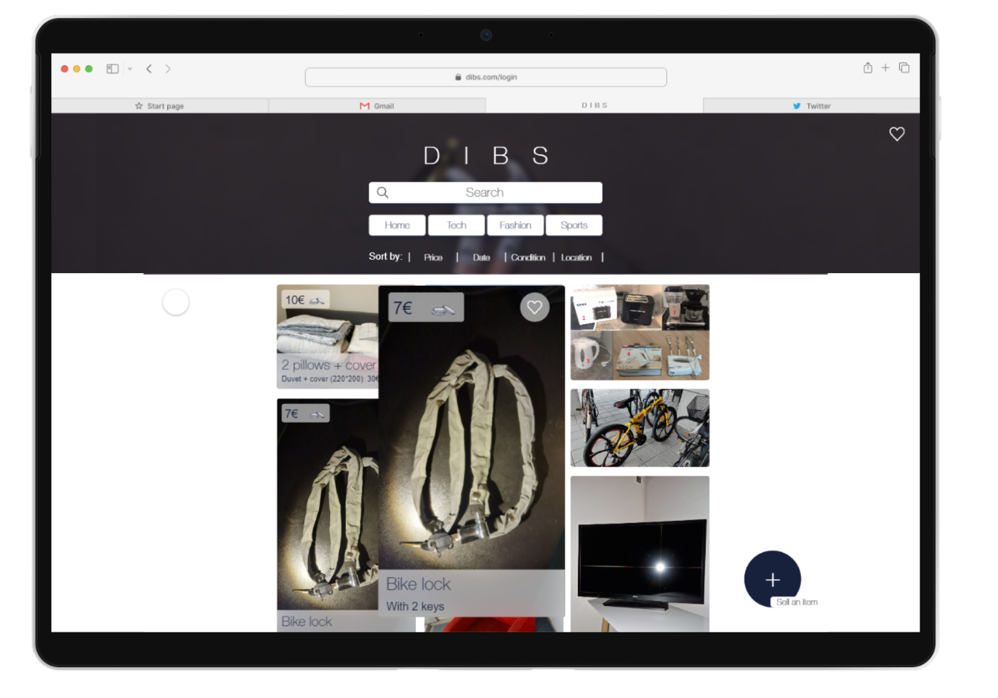 DIBS project preview