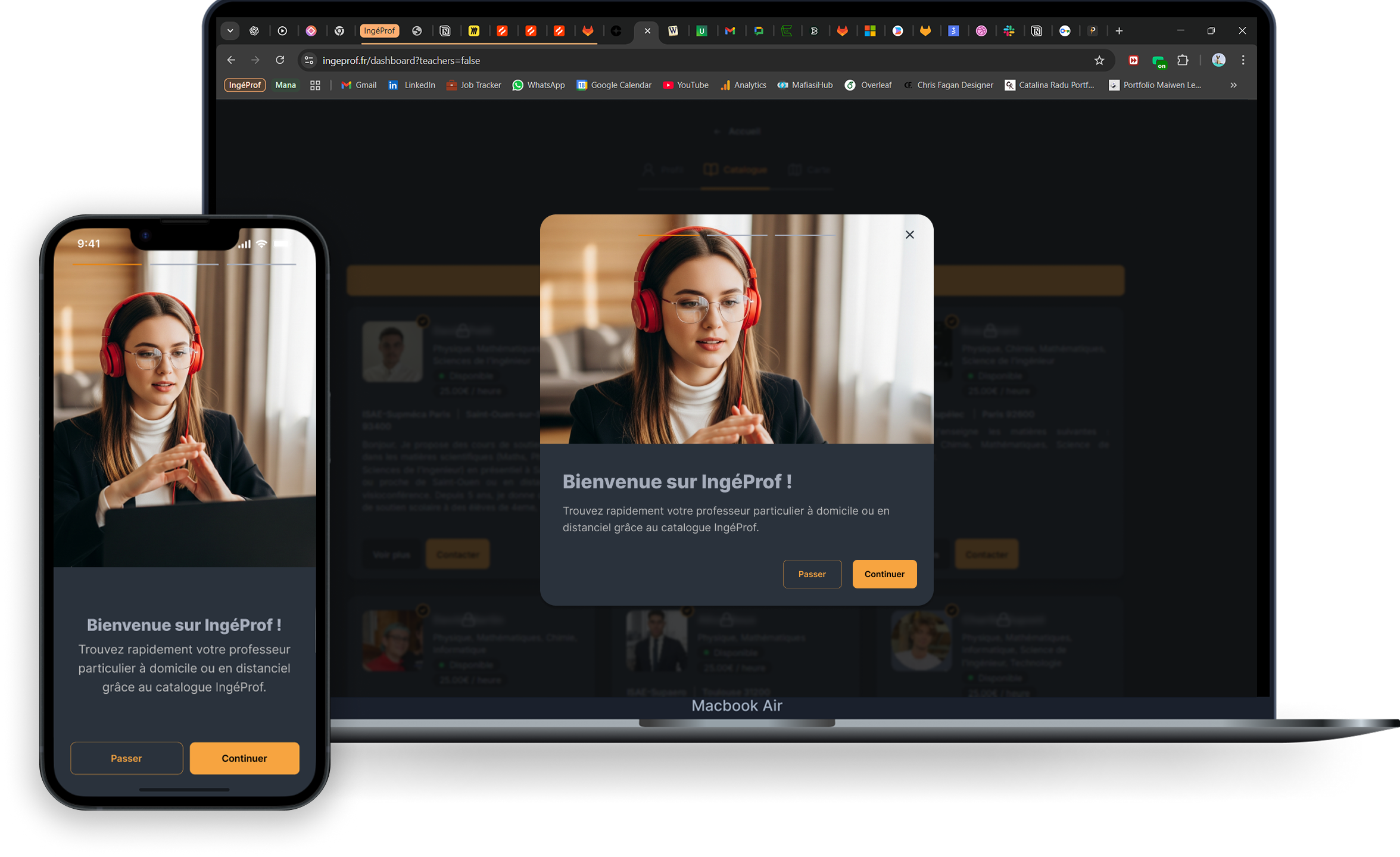Ingéprof project preview